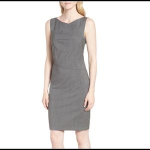 Hugo BOSS Mini Check Houndstooth Disien Dress NWOT